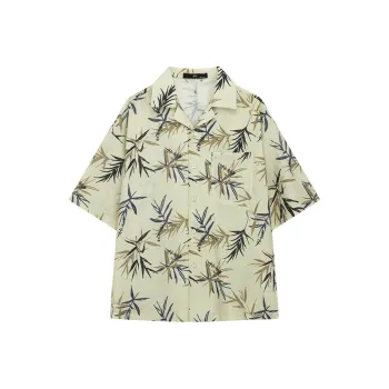 HERBEL Shirt Men's Light Yellow