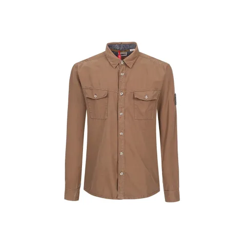 Timberland Shirts Men Brown