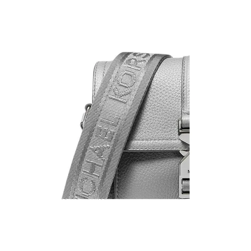 MICHAEL KORS Hudson Pebbled Leather Crossbody Bag-3
