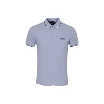 HUGO BOSS Polo Shirt Men's Gray