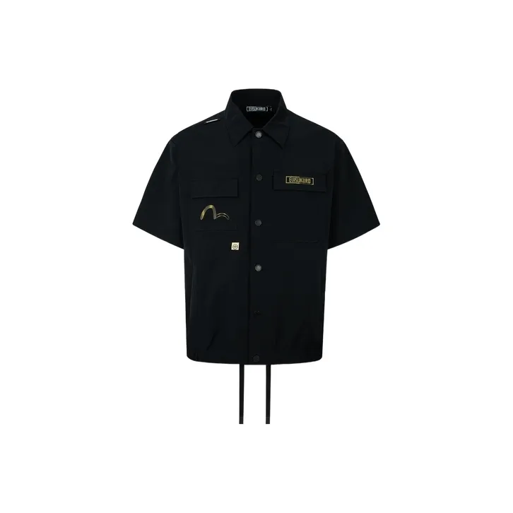 EVISU Shirts Men Black-0