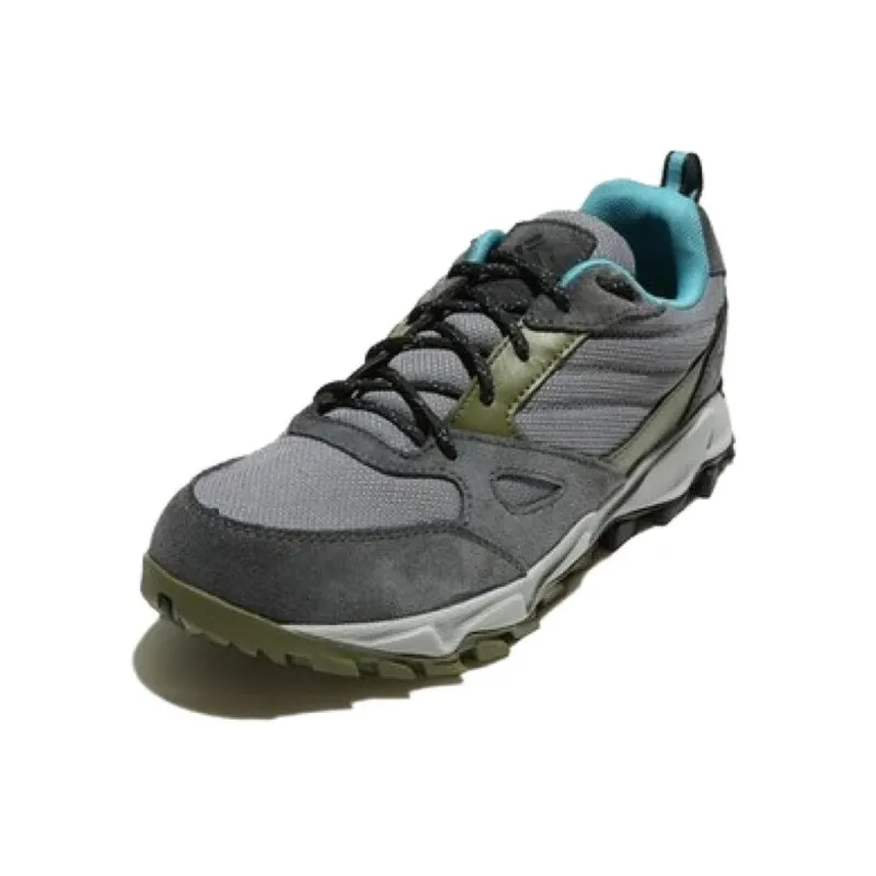 Columbia IVO Trail Anti Slip Wear Resistant Low Top Hiking Shoes Women's Gray Green-1