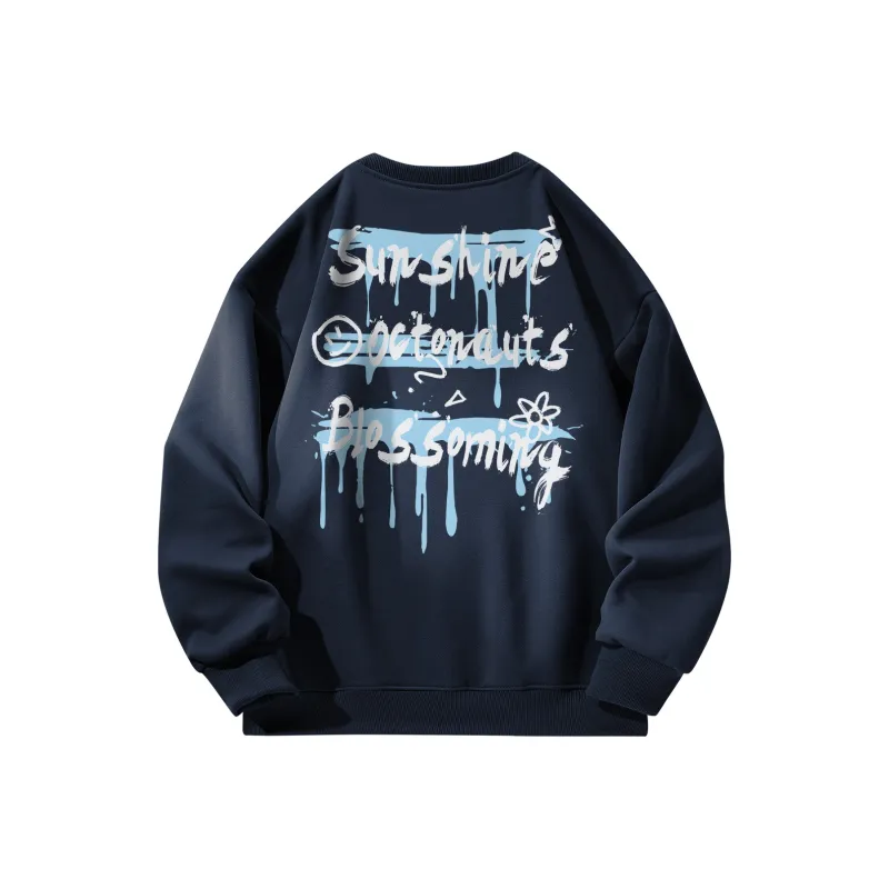 Small Columns Under The Sea Sweatshirt Unisex-20
