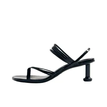ALOHAS Salsa Strap Sandals 6.5cm Women's Black