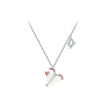 BABYBEI 925 Sterling Silver, Mother Of Pearl Necklaces Women's