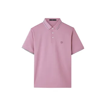 HLA Polo Shirts Men Pink 06