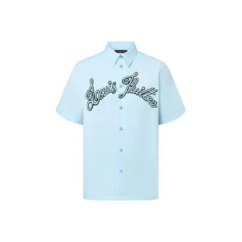 LOUIS VUITTON SS24 Shirt Men's Blue
