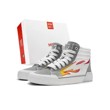 MINISO High Top Skateboard Shoes