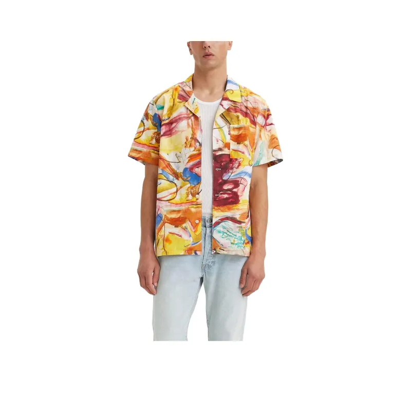 Levis Shirts Men Orange-0