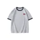 [100% cotton]Heather Gray (Tf Black Red Warriors Chest Logo)