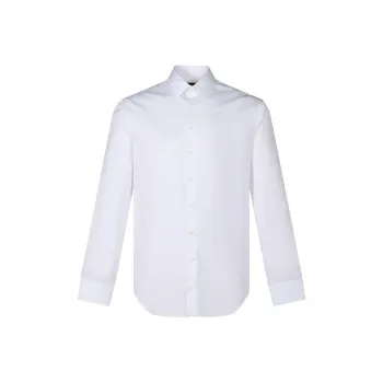 GIORGIO ARMANI Shirts Men White