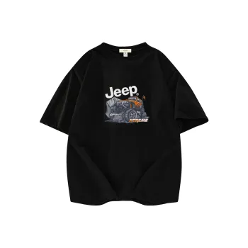 Jeep Pasture Horse Lifestyle T Shirt Unisex