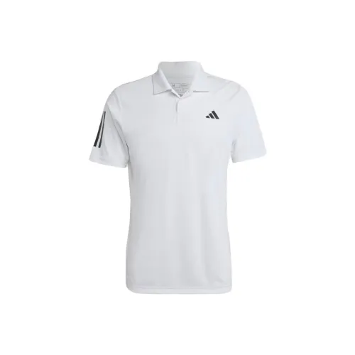 Adidas Club 3-Stripes Tennis Polo Shirt Polo Shirt Men's White