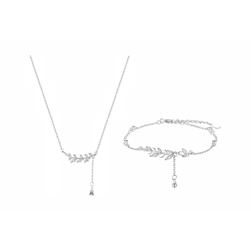 CHINA GOLD S925 Silver Necklaces Women's-5
