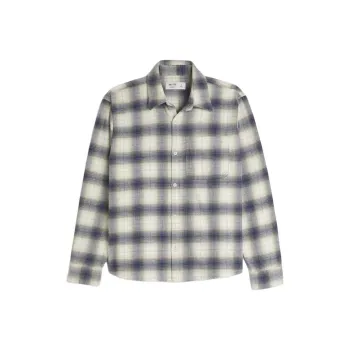 Hollister Shirt Men's Cream Check