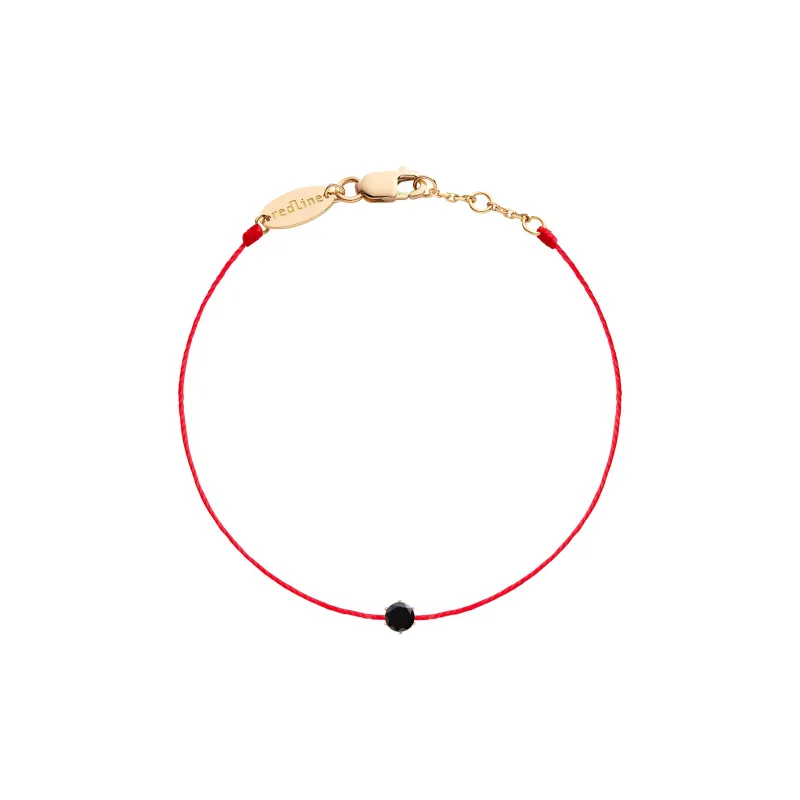 Redline Gold Diamond Bracelets Men's Black-0