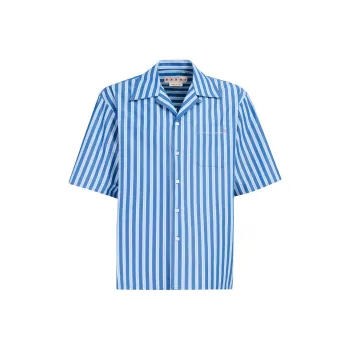 MARNI Striped Short Sleeved Shirt