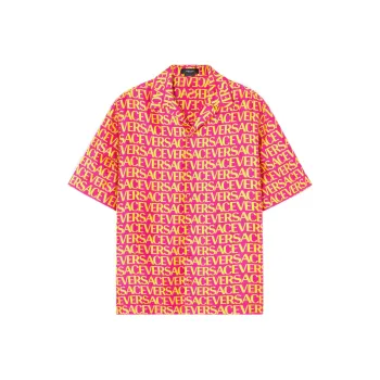 VERSACE Shirts Men Red