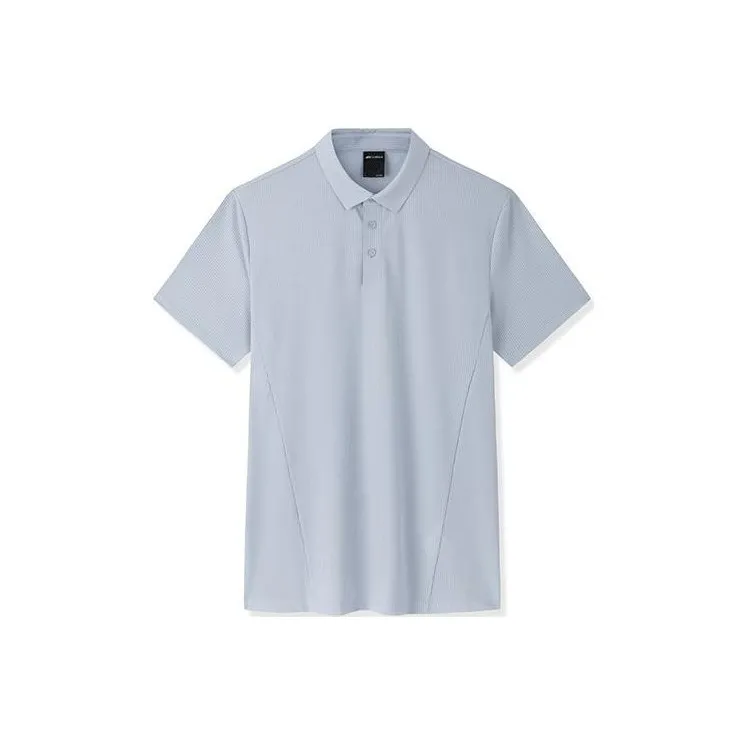 ANTA Champion Series Polo Shirts Men Barge Gray-0