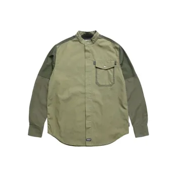 Prth Promethean Shirts Men Olive Green
