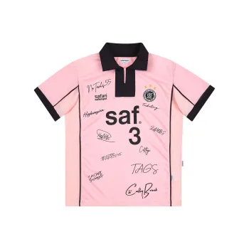 Safarispot ROUX BASE UNIFORM FC JERSEY Polo Shirt Unisex PINK/Pink
