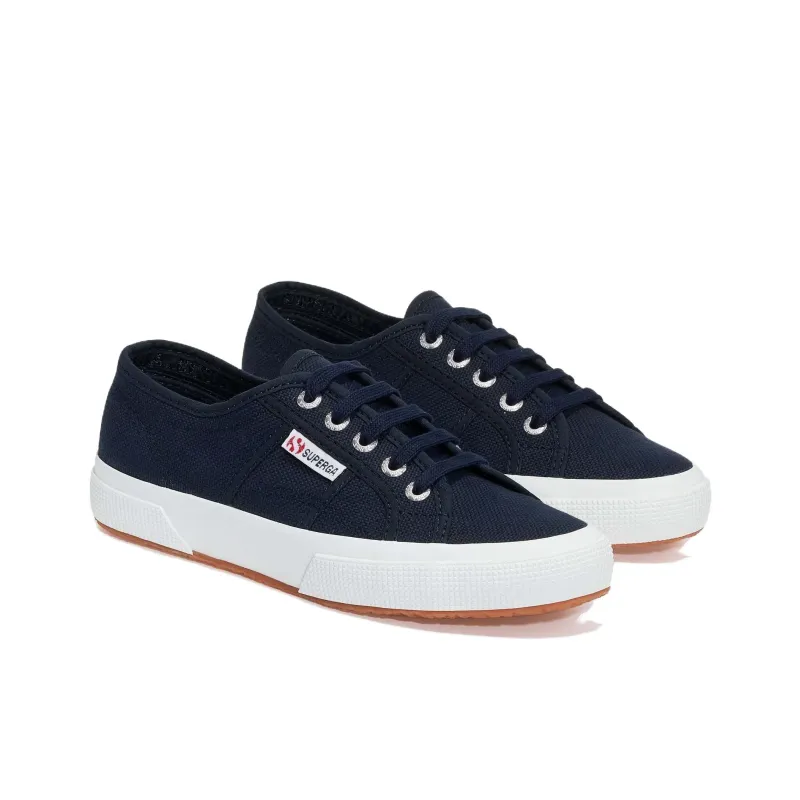 SUPERGA 2750 Cotu Low Top Canvas Shoes Unisex Blue White-1