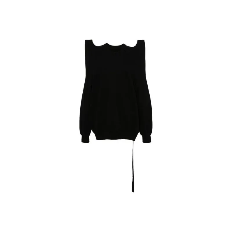 Rick Owens DRKSHDW Cropped Sweatshirt-0
