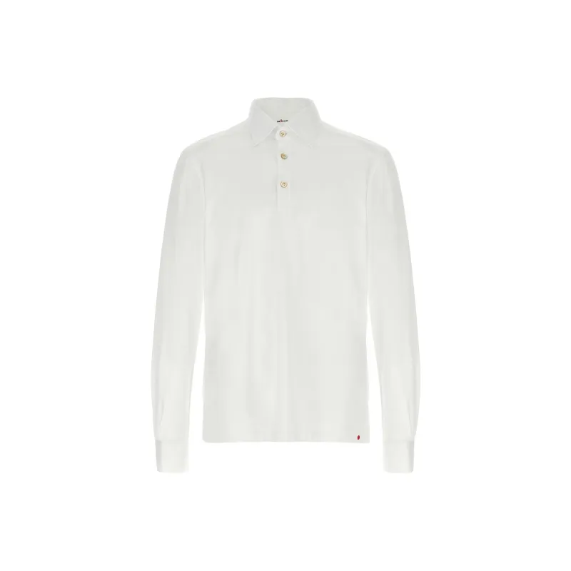 KITON Long Sleeved Polo Shirt-0