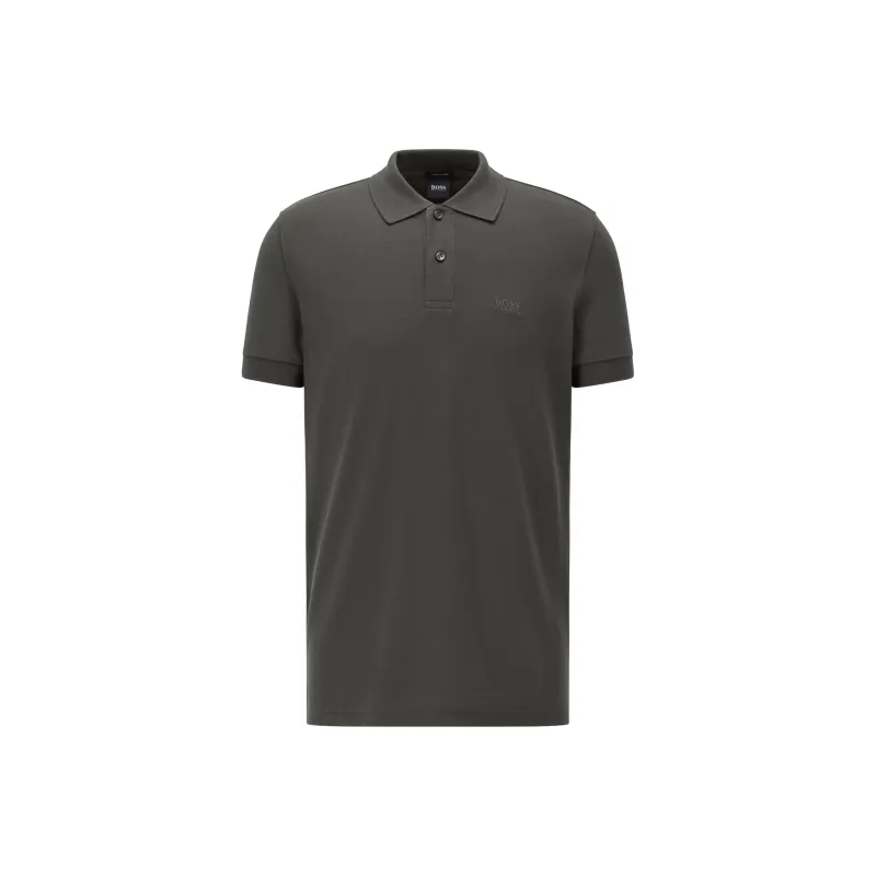 HUGO BOSS Polo Shirts Men Dark Gray-0