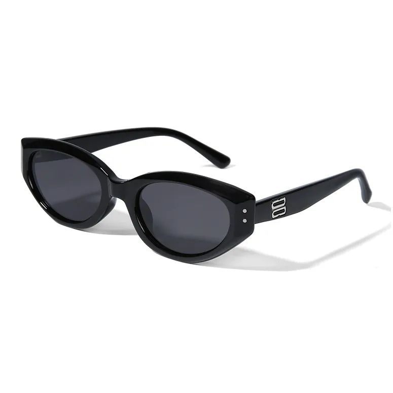CACUSS Junior TR/Memory Plastic Oval Sunglasses Unisex-6