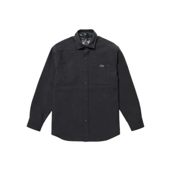 LACOSTE Shirts Men Gray