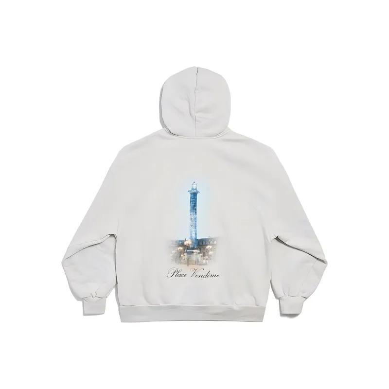 Balenciaga Jackets Coats Unisex White-1