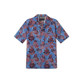 VERSACE JEANS COUTURE Shirts Men Blue