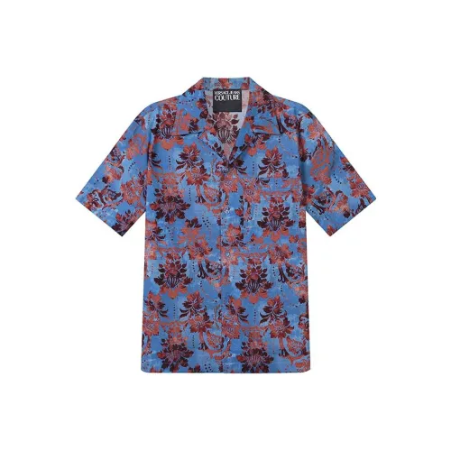 VERSACE JEANS COUTURE Shirts Men Blue