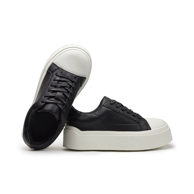 Rummaden Low Top Skateboard Shoes Unisex Black-3