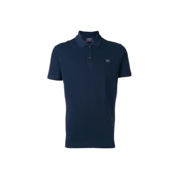 Paul & Shark Logo appliqué Organic Cotton Polo Shirt