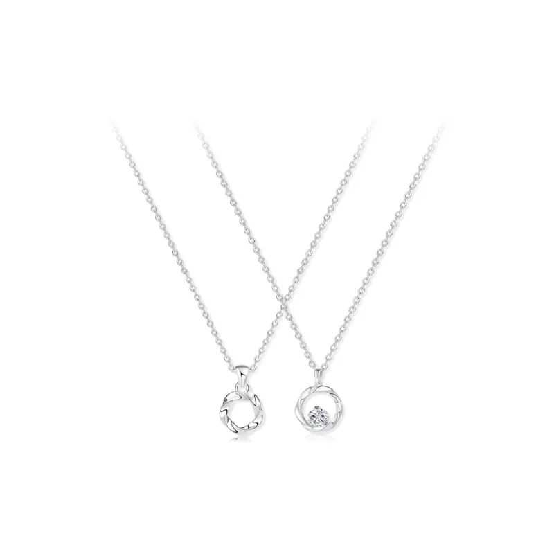 JUICY GRAPE S999 Fine Silver Necklaces Unisex-0