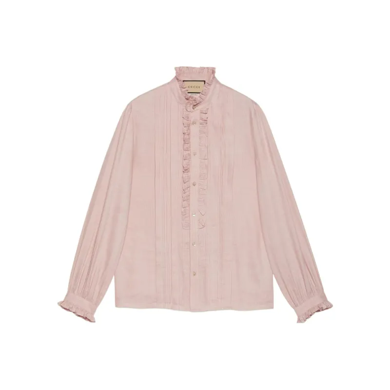 GUCCI Shirts Men Pink-0