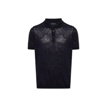 Paul & Shark Linen Polo Shirt