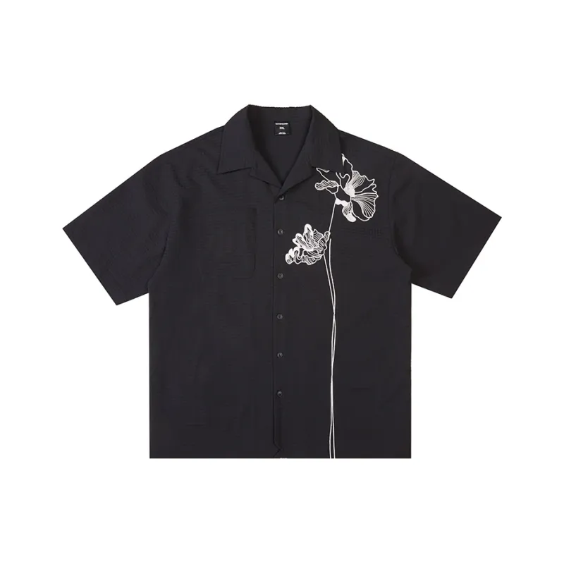 WAYNEXZAVIER Shirts Men Black-0