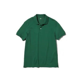 UNIQLO Polo Shirts Men Green