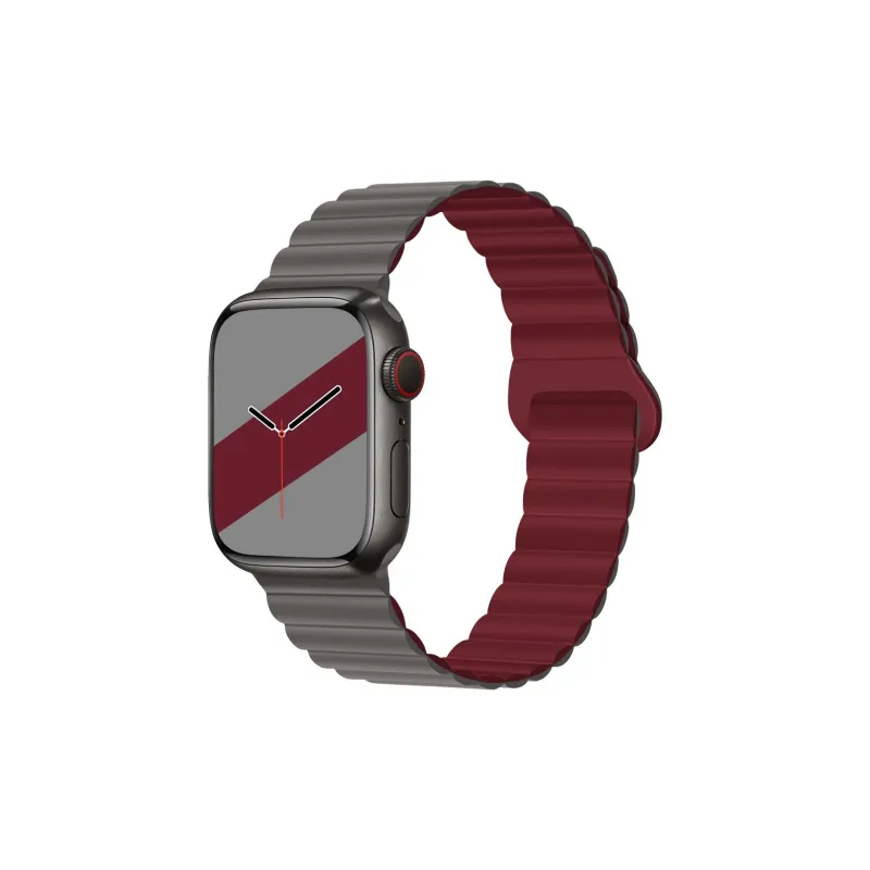 DUALMM Apple Compatibility Watch Band 225 255mm Silicone Material-17