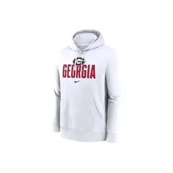Nike Georgia Bulldogs Primetime Club Campus Men's Nike College Pullover Hoodie