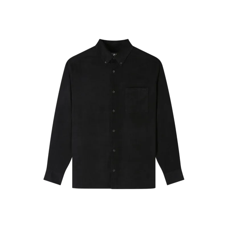 A.P.C Shirts Men Black-0