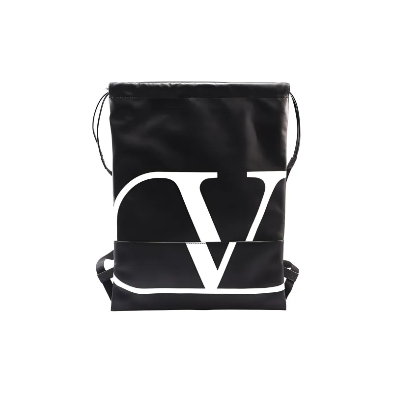 Valentino VLogo Printed Drawstring Backpack-0