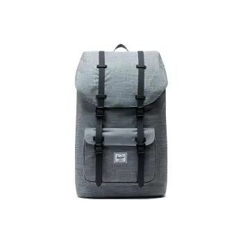 Herschel Polyester Backpack Large Size Unisex Gray