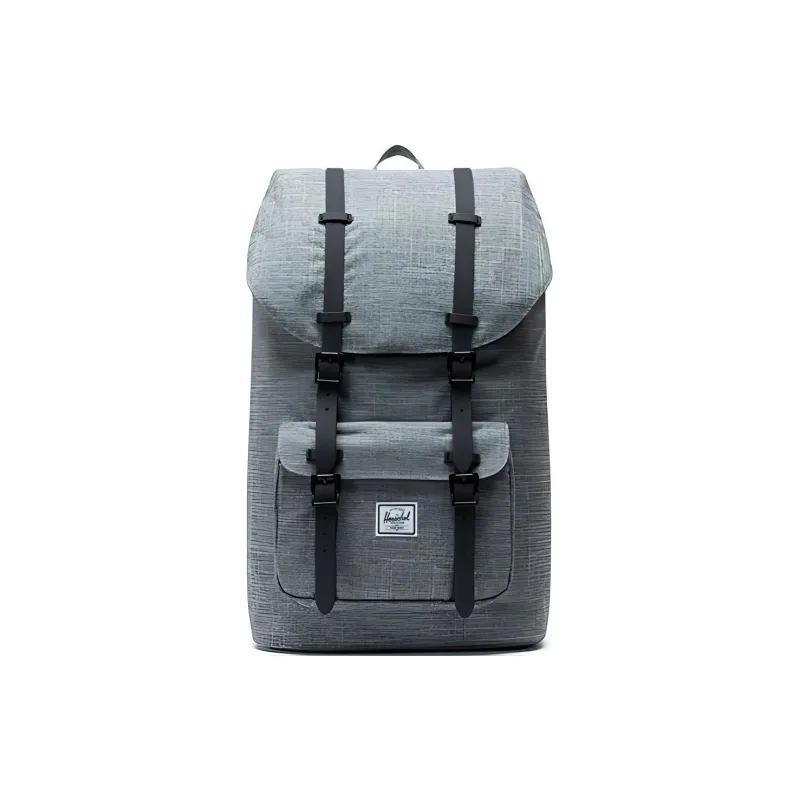 Herschel Polyester Backpack Large Size Unisex Gray-0