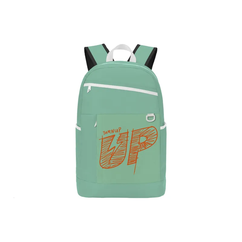 TURN UP Polyester Students Backpack Regular Unisex Multicolor-6