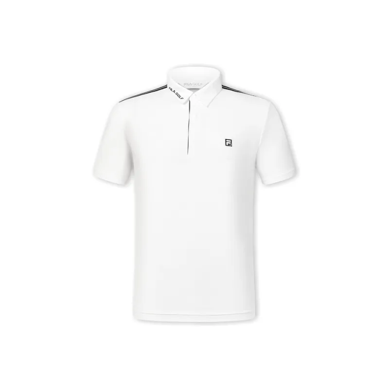 FILA Golf Series Polo Shirt Men's Jade White-0