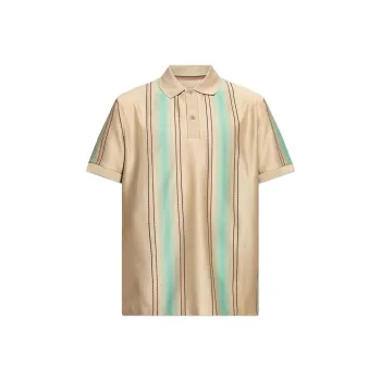 Paul Smith Short Sleeved Striped Polo Shirt